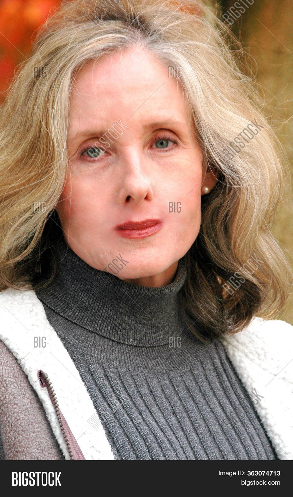 Mature Female Blond Image Photo Free Trial Bigstock
