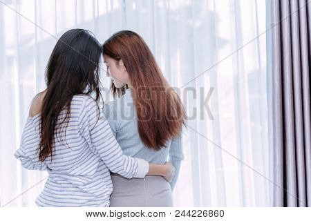 Same Sex Asian Lesbian Image Photo Free Trial Bigstock