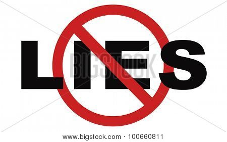 no more lies stop
