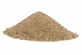 pic of sand  - An isolated shot of a pile of sand to use in a garden sandbox or some other place.
** Note: Shallow depth of field - JPG 