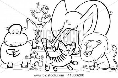 Vectores y fotos en stock de Dibujos animados de animales de ... Vectores y fotos en stock de Dibujos animados de animales de ...
