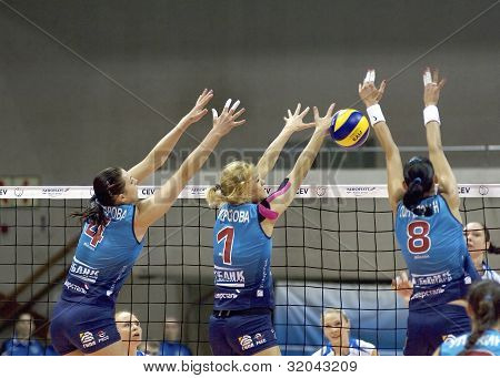 N.Goncharova(B,8), Y.Morozova(B,1), A.Makarova(B,4).