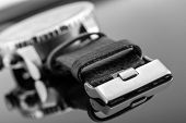 picture of latch  - Macro view of latch on expensive watch - JPG 