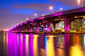 image of mac  - Mac Arthur Causeway Downtown Miami Florida United States
 - JPG 