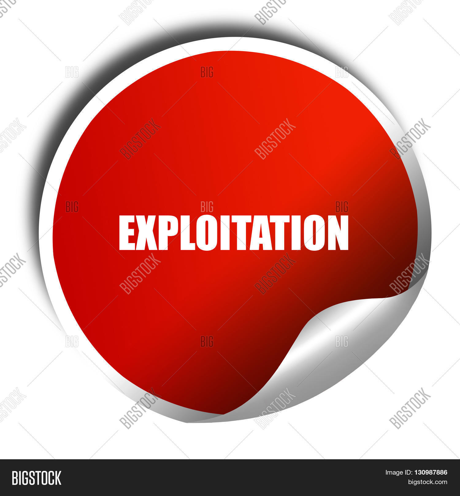 Exploitation Word Business Man Image & Photo Bigstock