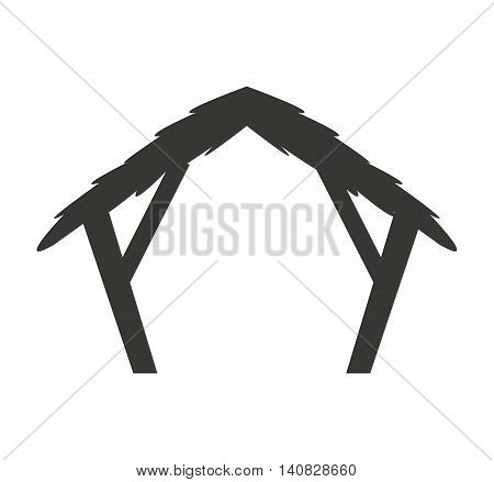 manger silhouette