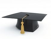 picture of intellect  - Graduation cap - JPG 