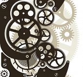 pic of technology  - Cog wheels work - JPG 