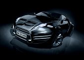 image of sports  - Brandless sports car - JPG 