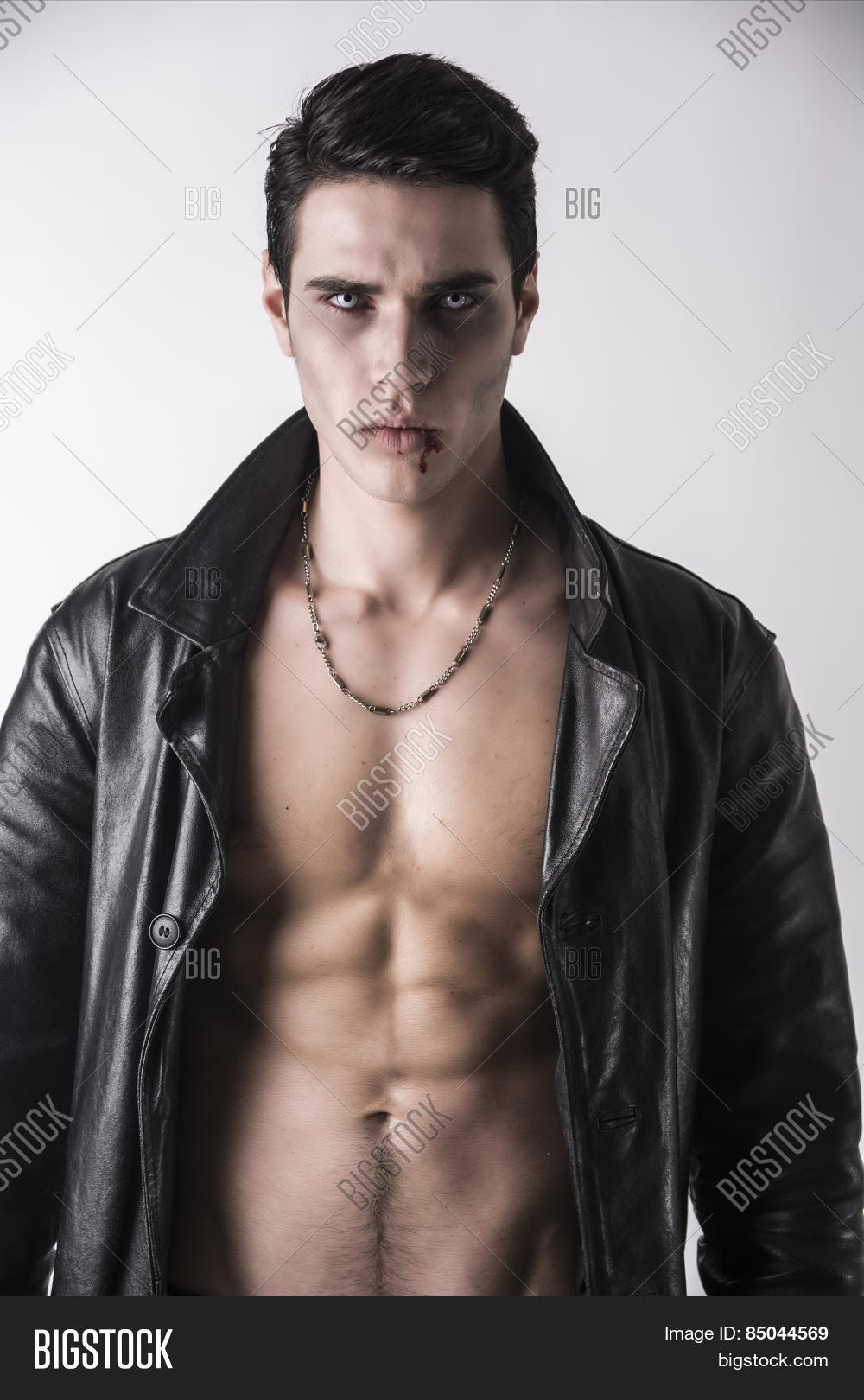 Young Vampire Man Open Black Image & Photo Bigstock