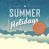 image of holidays  - Summer Holidays Poster - JPG 