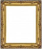picture of objects  - gold picture frame - JPG 