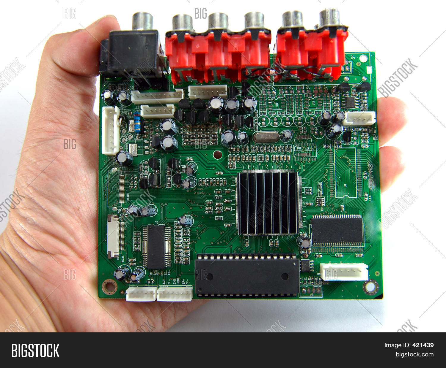 A Dvd Player Circuit Board Stock Photo & Stock Images Bigstock