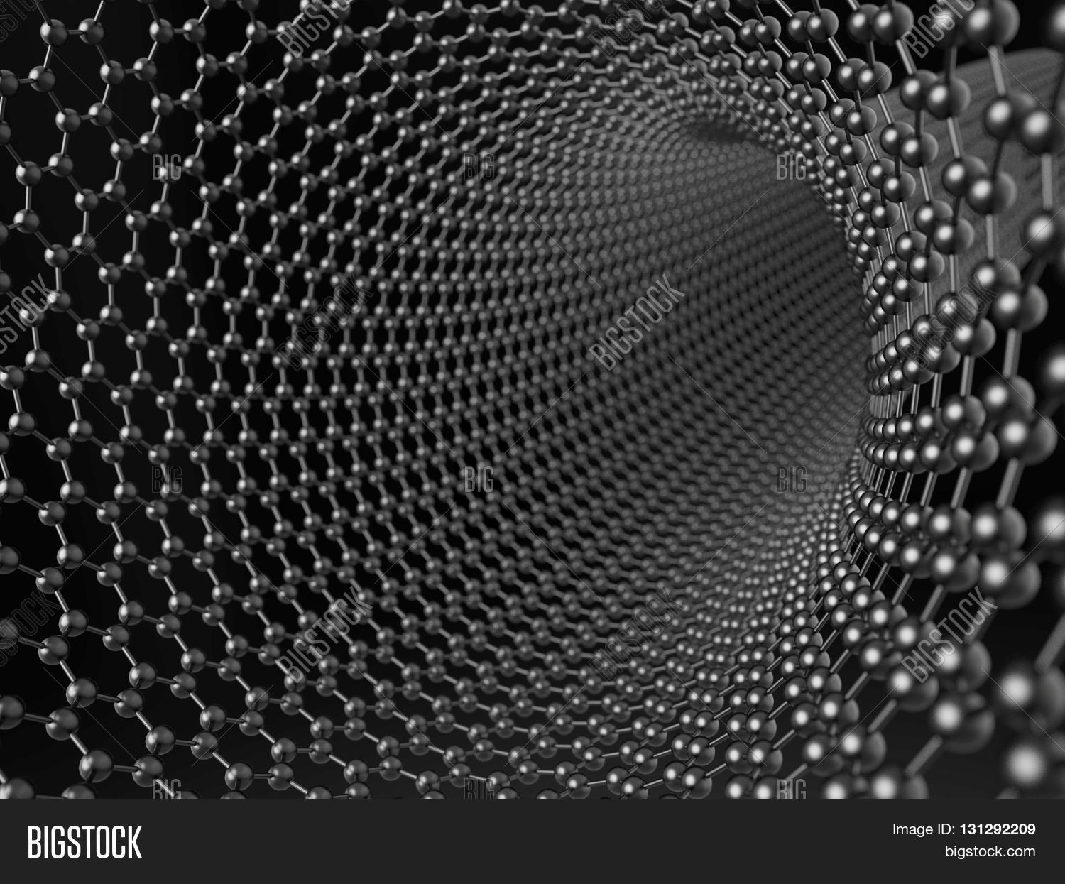 Carbon Nanotube Structure Inside Image & Photo Bigstock