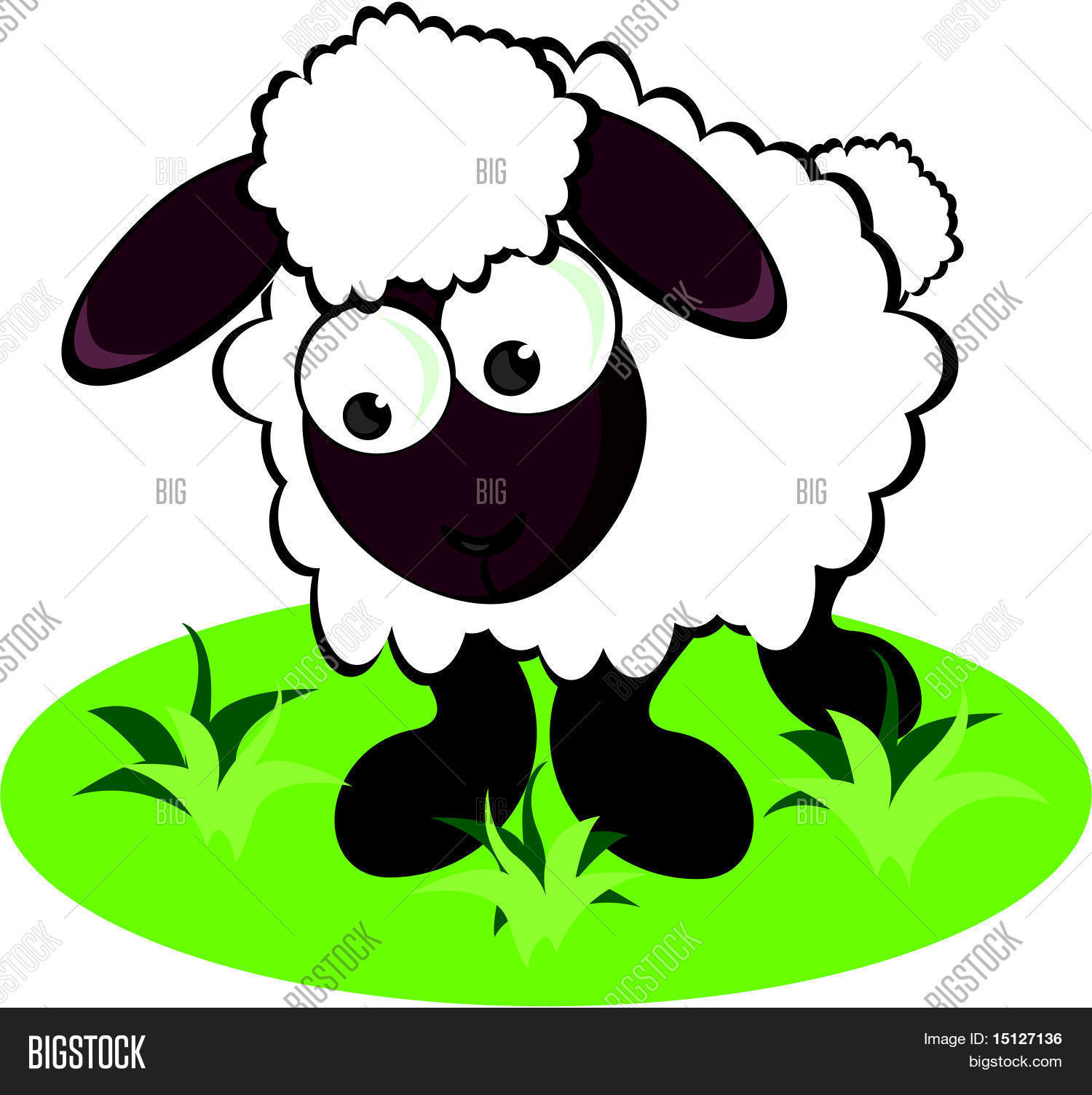 Cartoon Sheep Vector & Photo | Bigstock