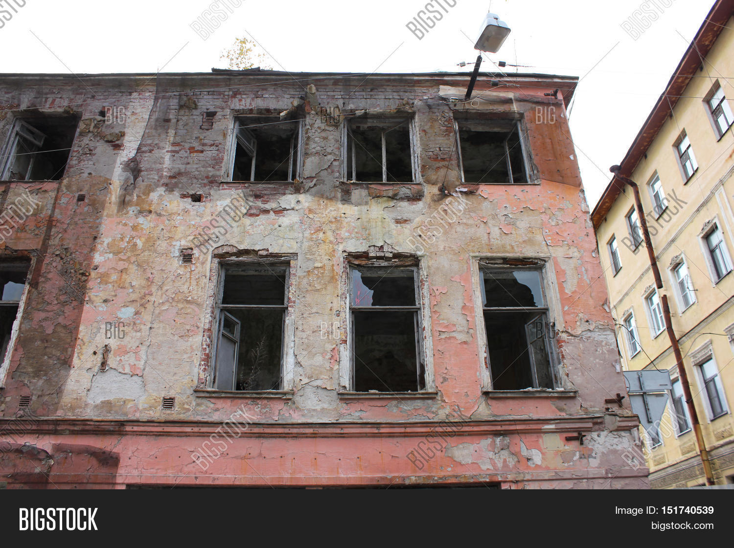 Abandoned Destroyed Damaged Rundown Image & Photo Bigstock
