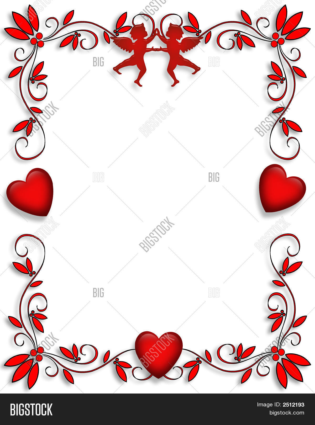 valentines day border frame image amp photo bigstock valentines day borders horizontal