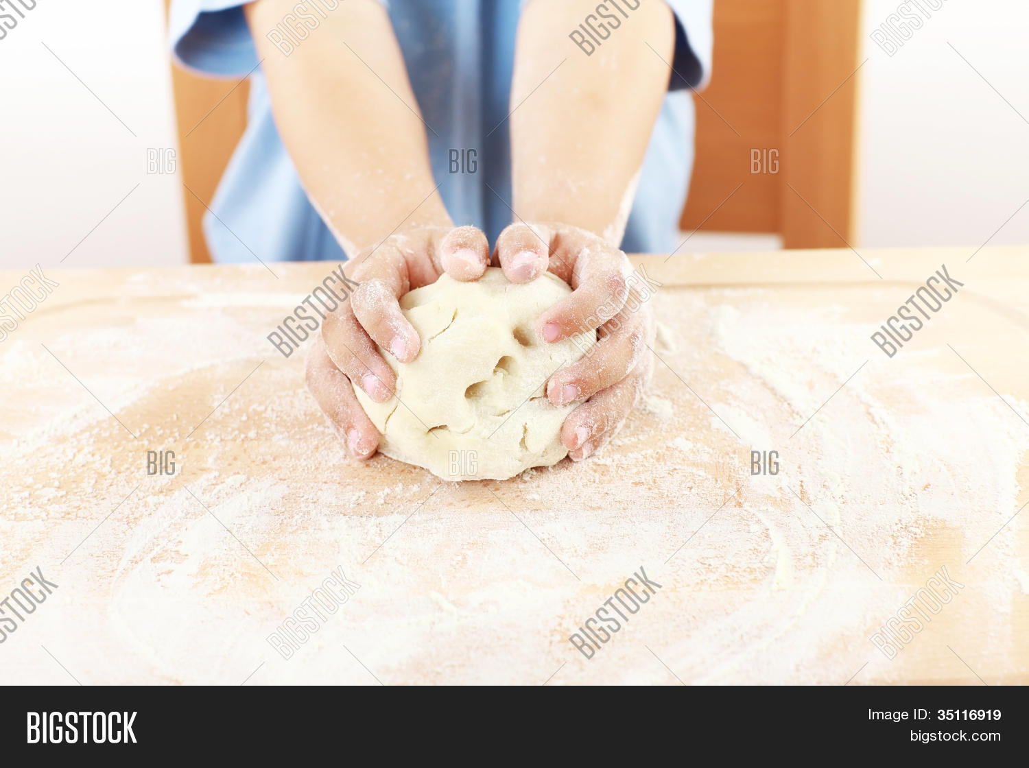 Details Children's Hands Kneading Image & Photo Bigstock