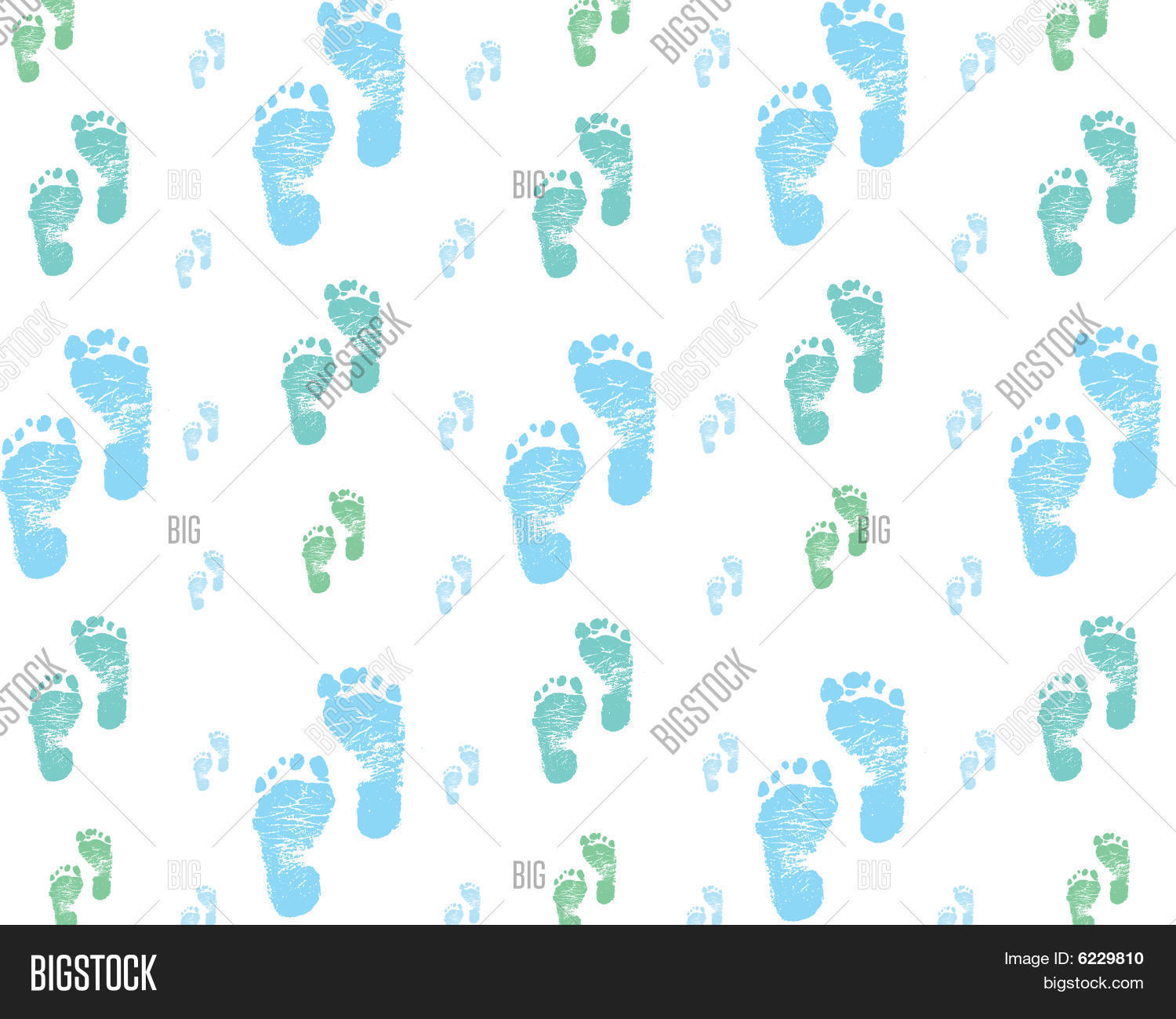 Blue Baby Feet Background Image & Photo Bigstock