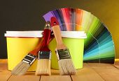 picture of interior  - Paint pots - JPG 