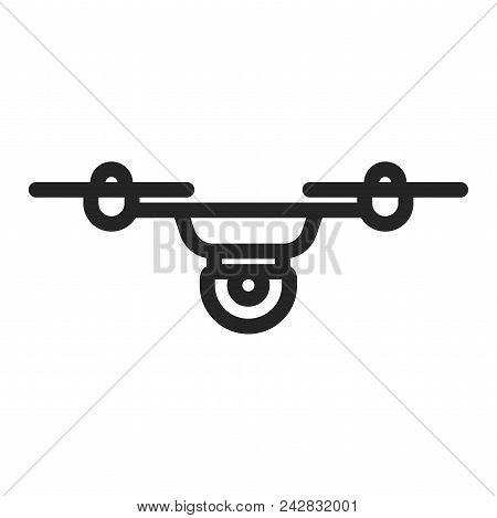 drone icon simple vector