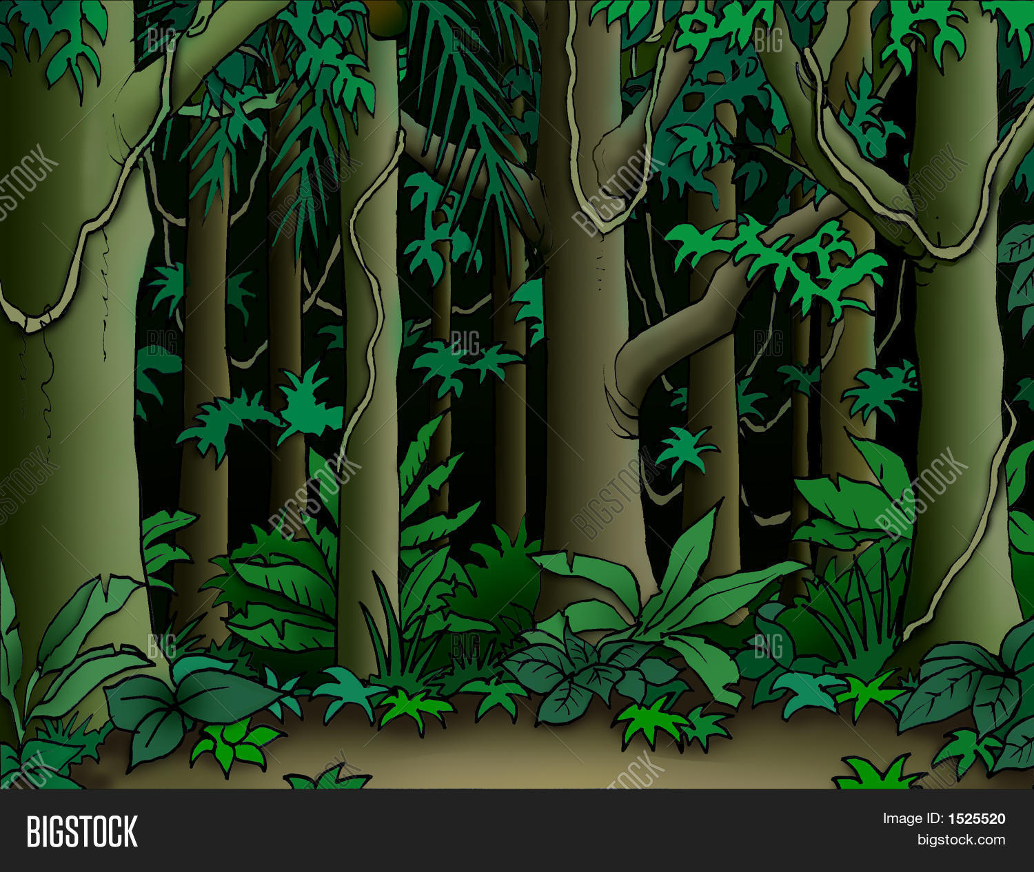 Jungle Background Image & Photo | Bigstock