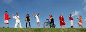 picture of sports  - kids summer sports - JPG 