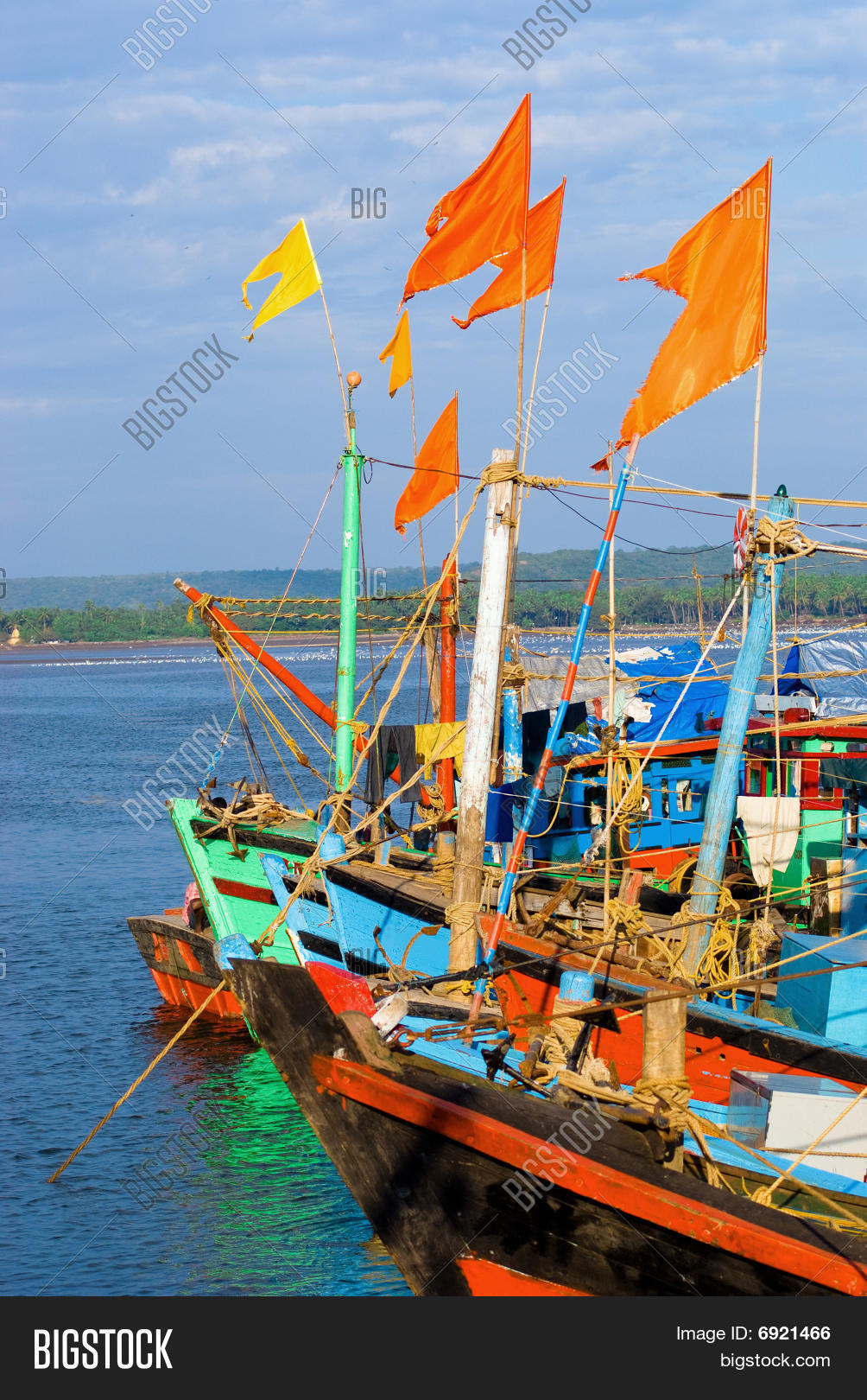 Boats With Flags Stock Photo & Stock Images Bigstock