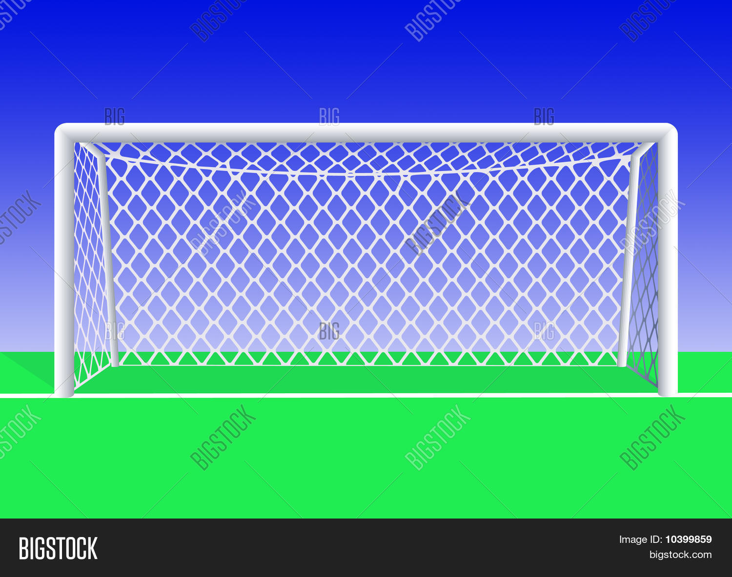 Soccer Goal Vector & Photo Bigstock