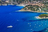 picture of france  - Aerial view on Cassis and Calanque Coast Southern France - JPG 