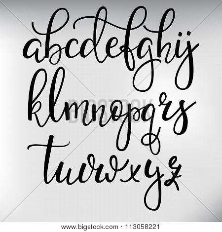 handwritten brush style calligraphy cursive font poster id 113058221 cursive font