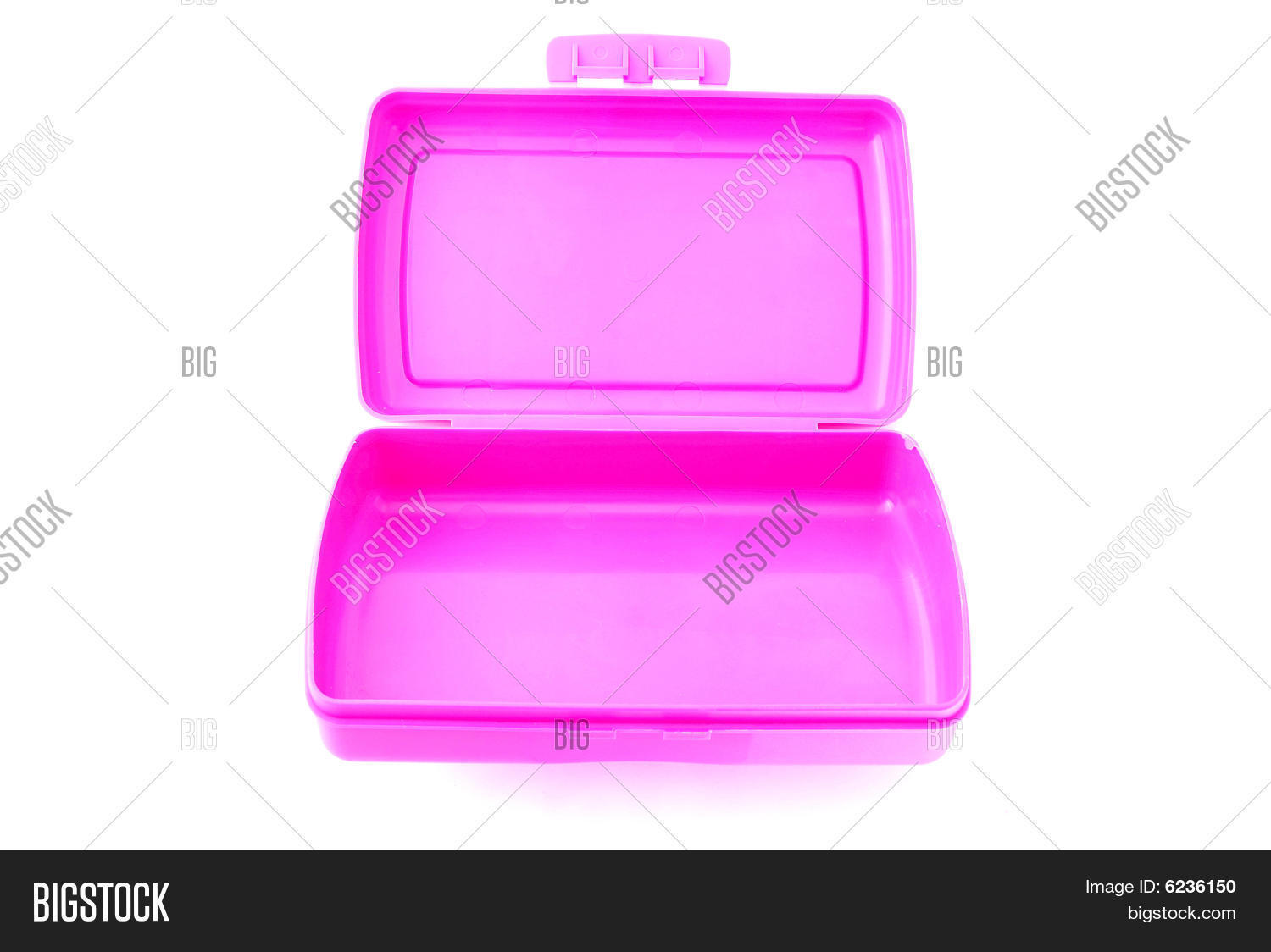 Empty Pink Lunch Box Image & Photo Bigstock