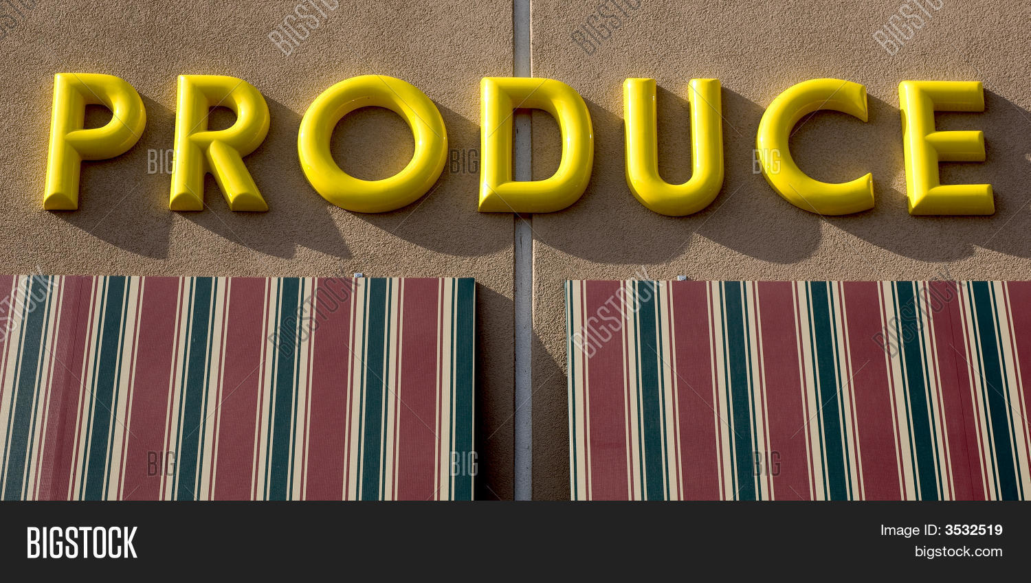 Produce Sign Image & Photo | Bigstock