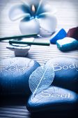 foto of soul  - three massage stones  - JPG 