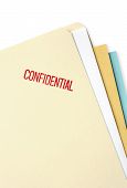 pic of confidential  - Manila file folder stamped  - JPG 