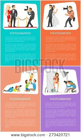 Poster: Photographer With Camera Internet Banners