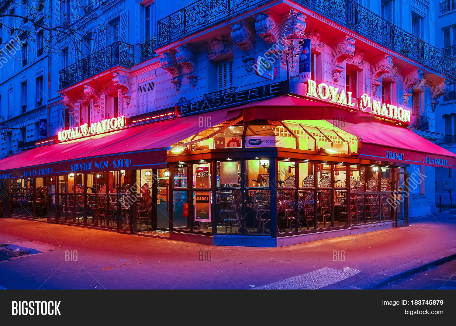 franceparis-april 23 2017: the traditional french cafe royal franceparis-april 23 2017: the traditional french cafe royal