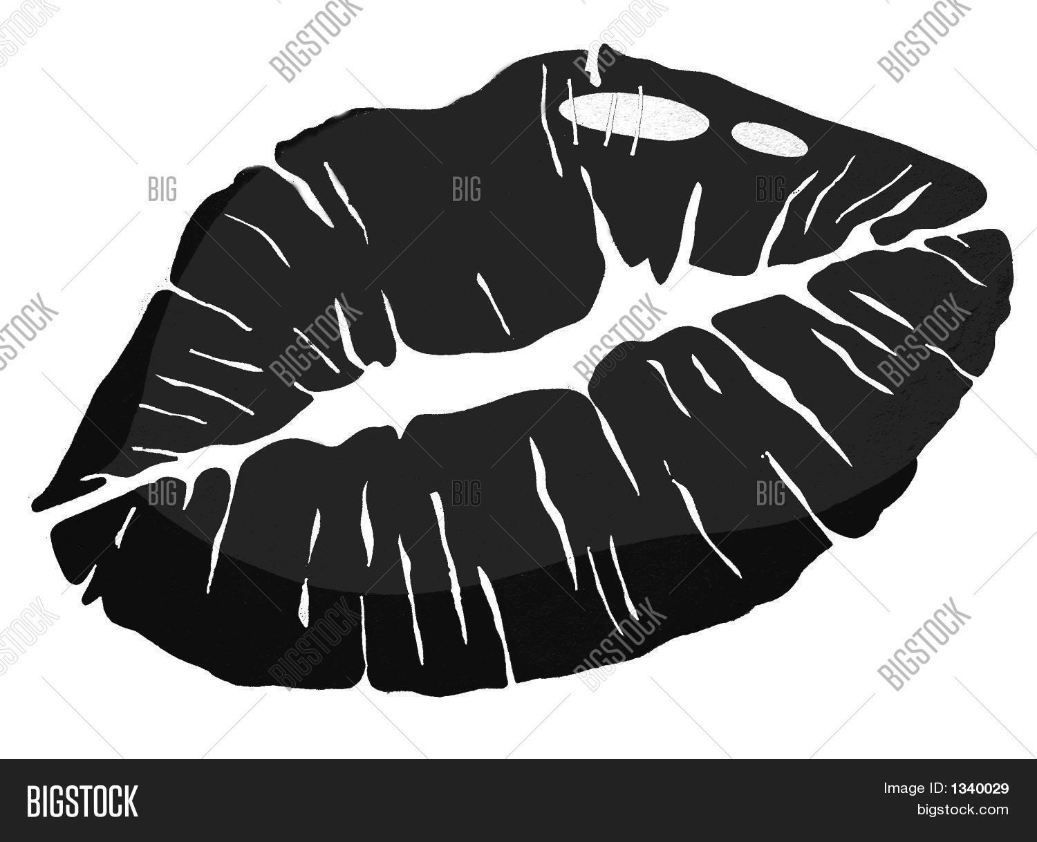 Black Kiss Image & Photo Bigstock