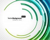 picture of technology concept  - Abstract technology circles vector background - JPG 