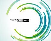 stock photo of technology  - Abstract technology circles vector background - JPG 