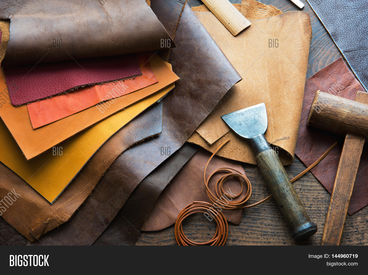 Leather Craft Leather Working. Image & Photo Bigstock