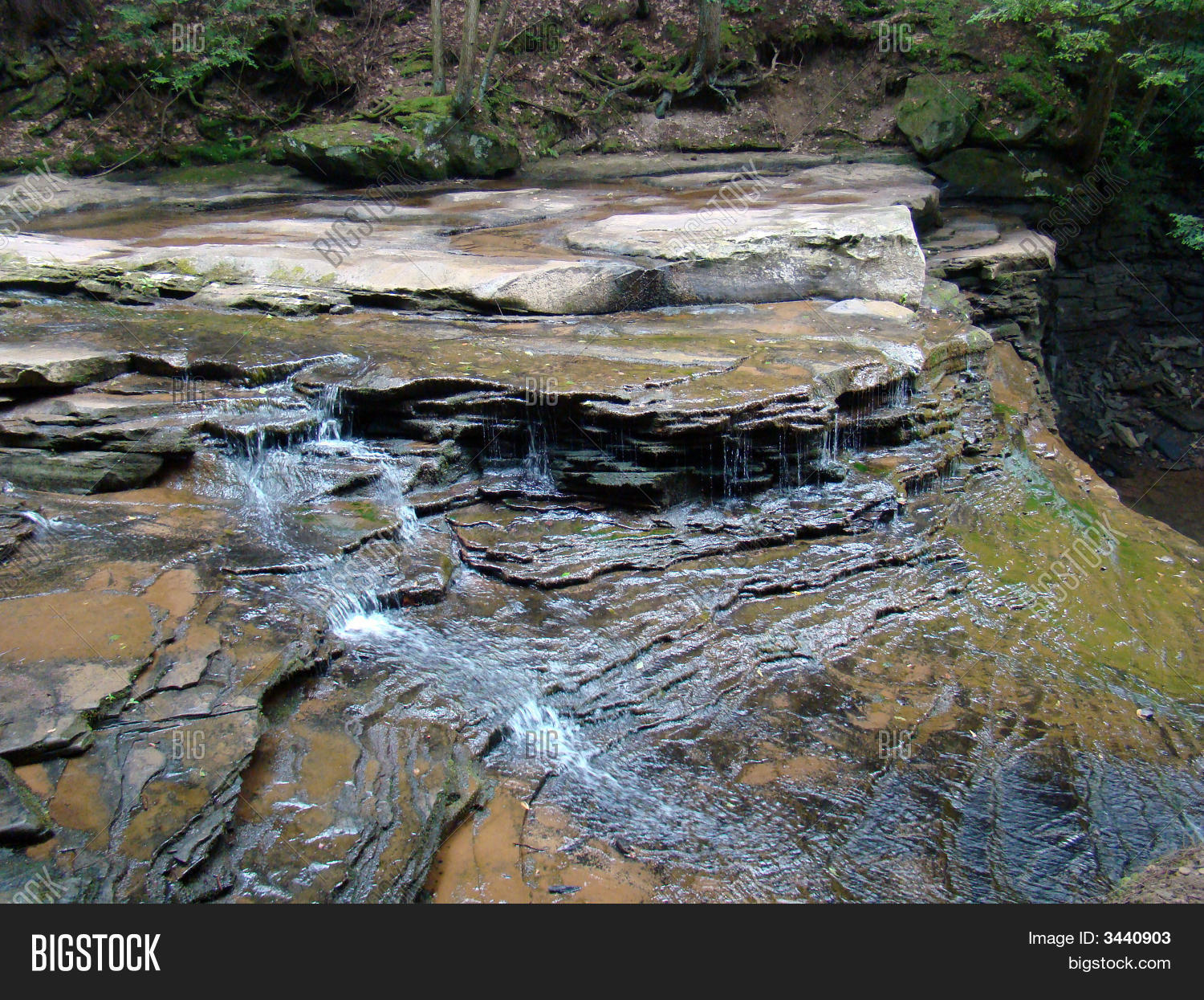 waterfalls over slate rock stock photo stock images waterfalls over slate rock stock photo stock images