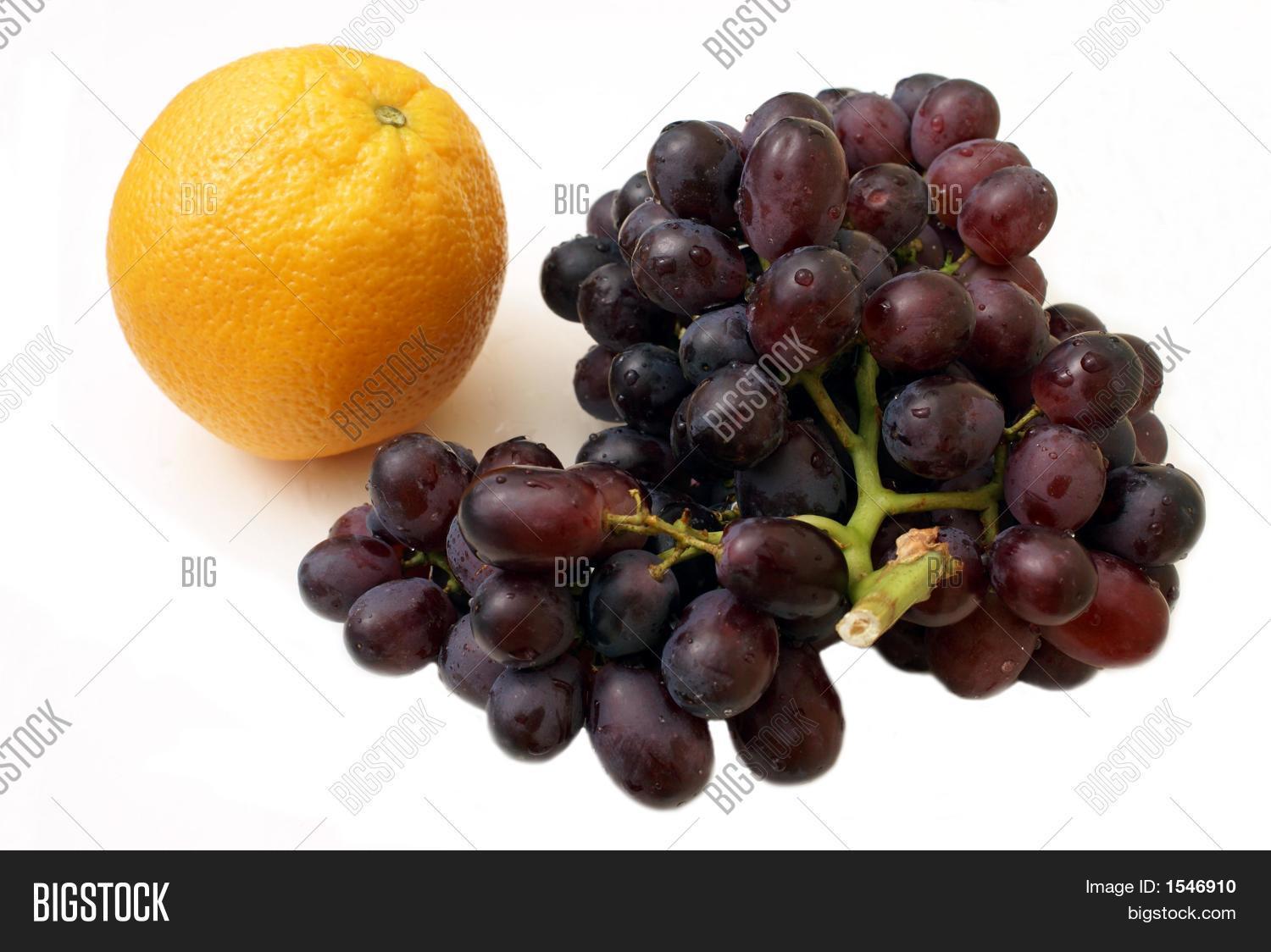 Black Grapes Orange. Fruit Image & Photo Bigstock