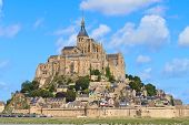 picture of france  - Mont Saint Michel Abbey Normandy  - JPG 