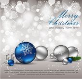 stock photo of holidays  - Elegant Christmas Background - JPG 