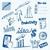 image of currency  - Productivity Doodles - JPG 