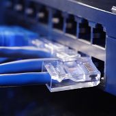 stock photo of computer  - computer network hub - JPG 