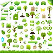 stock photo of nature  - Collection Eco Design Elements - JPG 