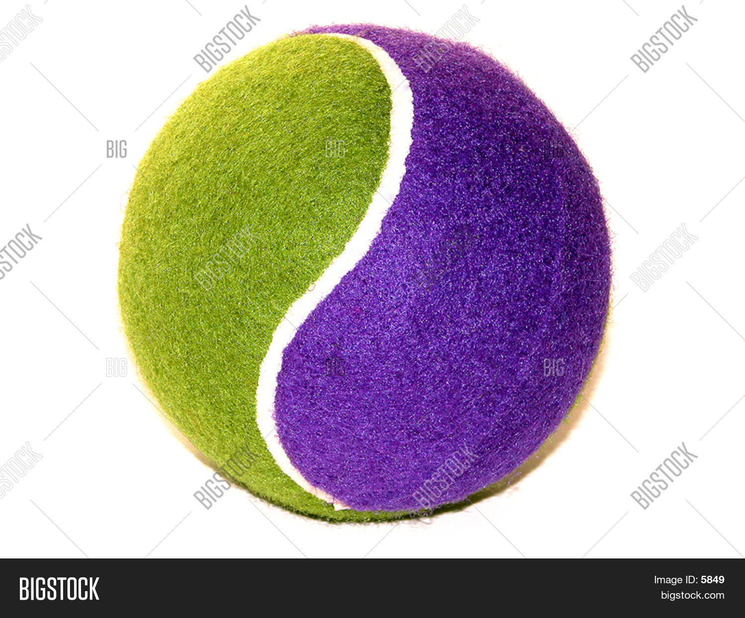 Tennis Ball (Purple & Green) Stock Photo & Stock Images Bigstock