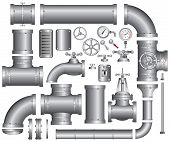 picture of pressure  - Vector Collection of detailed Construction Pieces - JPG 